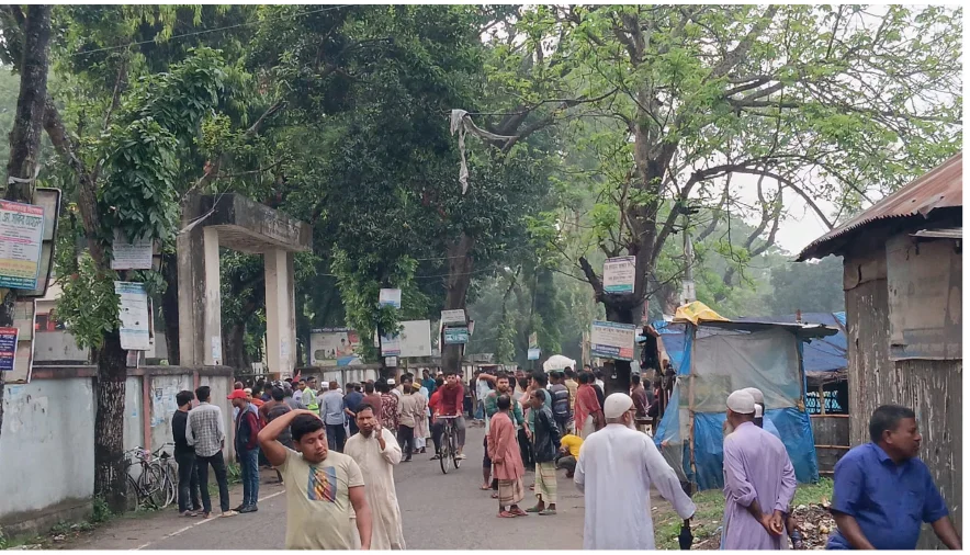 কুড়িগ্রামে ছাত্রদল ও ছাত্রশিবির সংঘর্ষ,