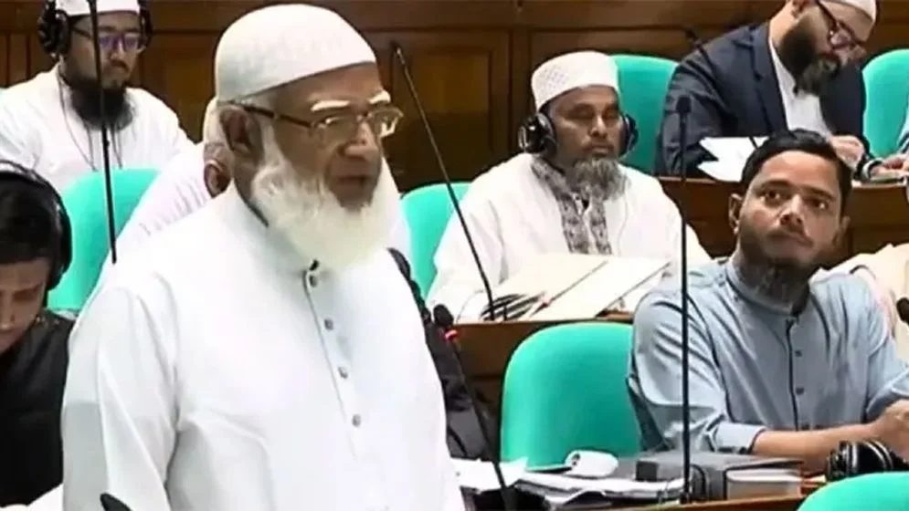 জাতীয় সংসদে বিরোধীদলীয় নেতা ডা. শফিকুর রহমান