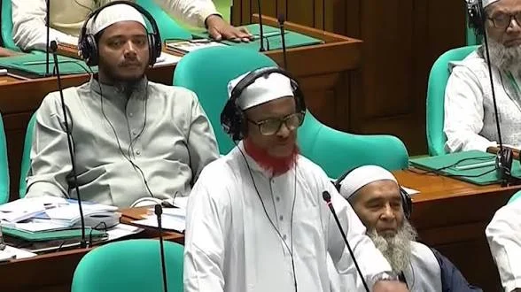 সংসদে এ টি এম আজহারুল ইসলাম