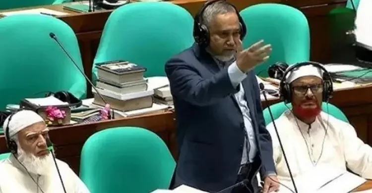 সংসদে ডা. সৈয়দ আব্দুল্লাহ মো. তাহের