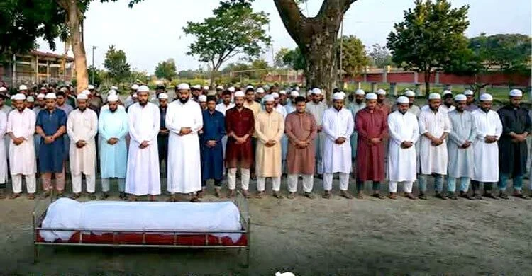 সোনারগাঁয়ে জানাজা আটকে পাওনা টাকার দাবি বিএনপি নেতার