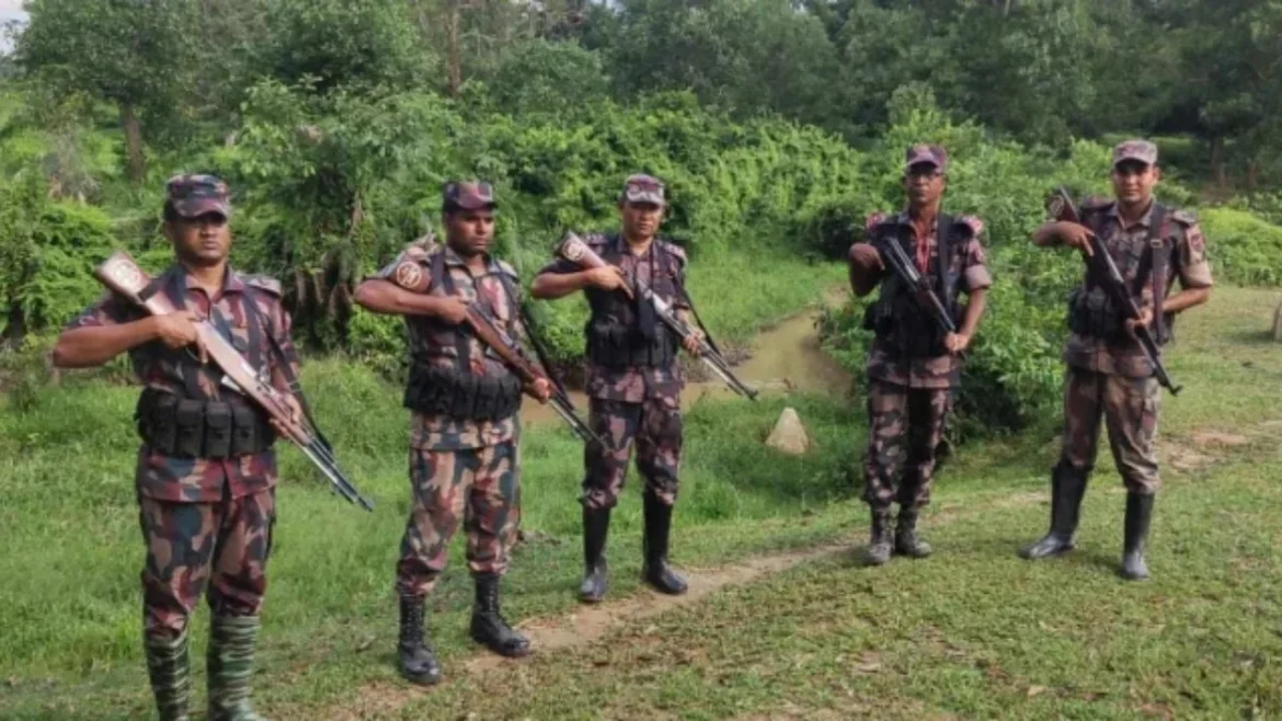 সিলেট সীমান্তে বিএসএফের গুলির জবাবে বিজিবির পাল্টা ফায়ার