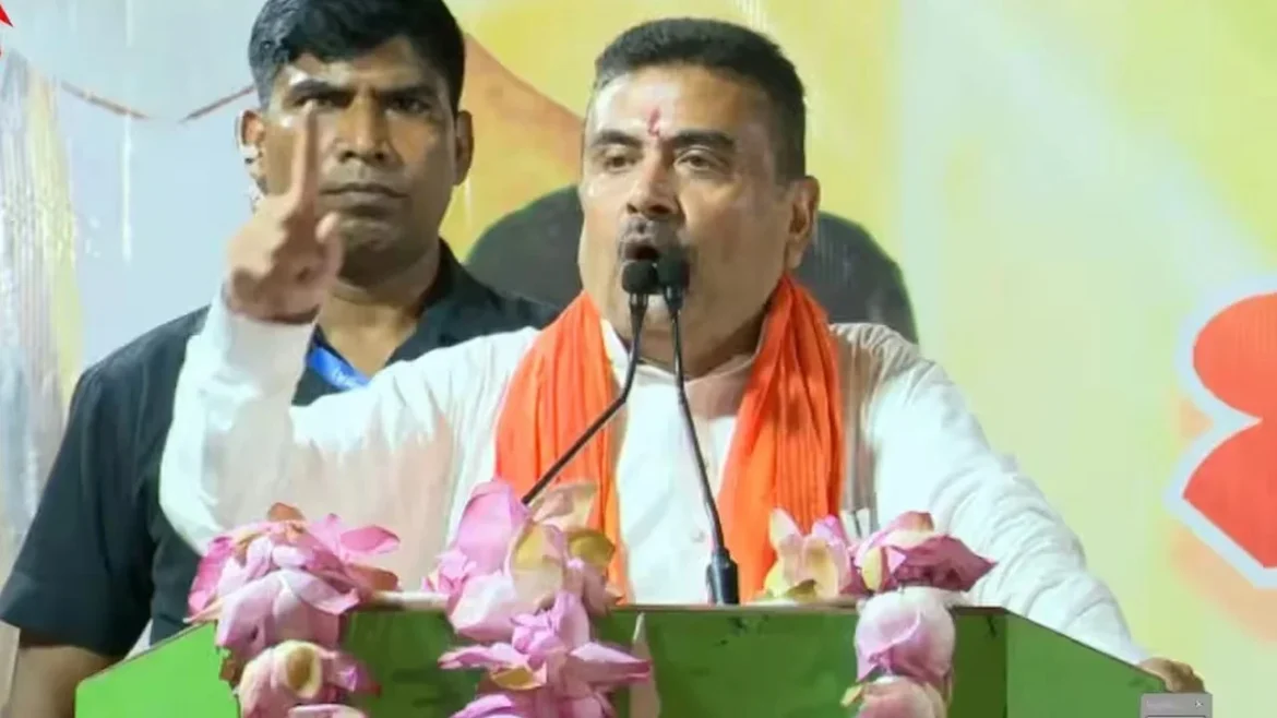 বাংলাদেশ প্রসঙ্গে বিস্ফোরক মন্তব্য শুভেন্দু অধিকারীর