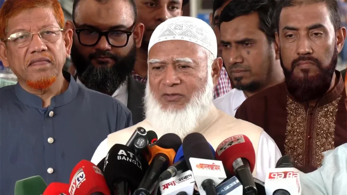 ভারতে সংখ্যালঘু নির্যাতন বন্ধে আহ্বান জামায়াত আমিরের