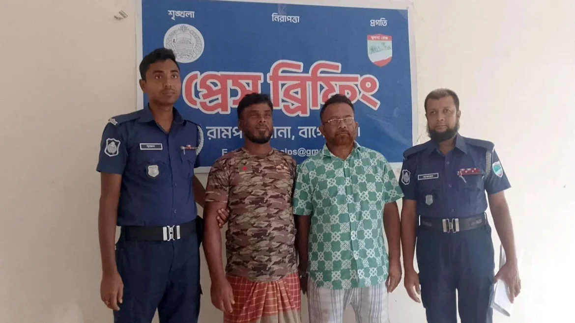 বাগেরহাটের রামপালে পুলিশের বিশেষ অভিযানে দুই যুবলীগ নেতা গ্রেপ্তার