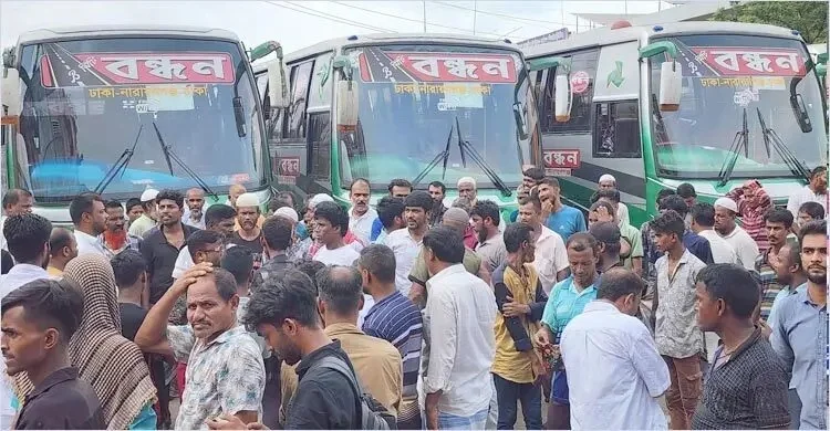 নারায়ণগঞ্জে স্থানীয় বিএনপি নেতার চাঁদাবাজি