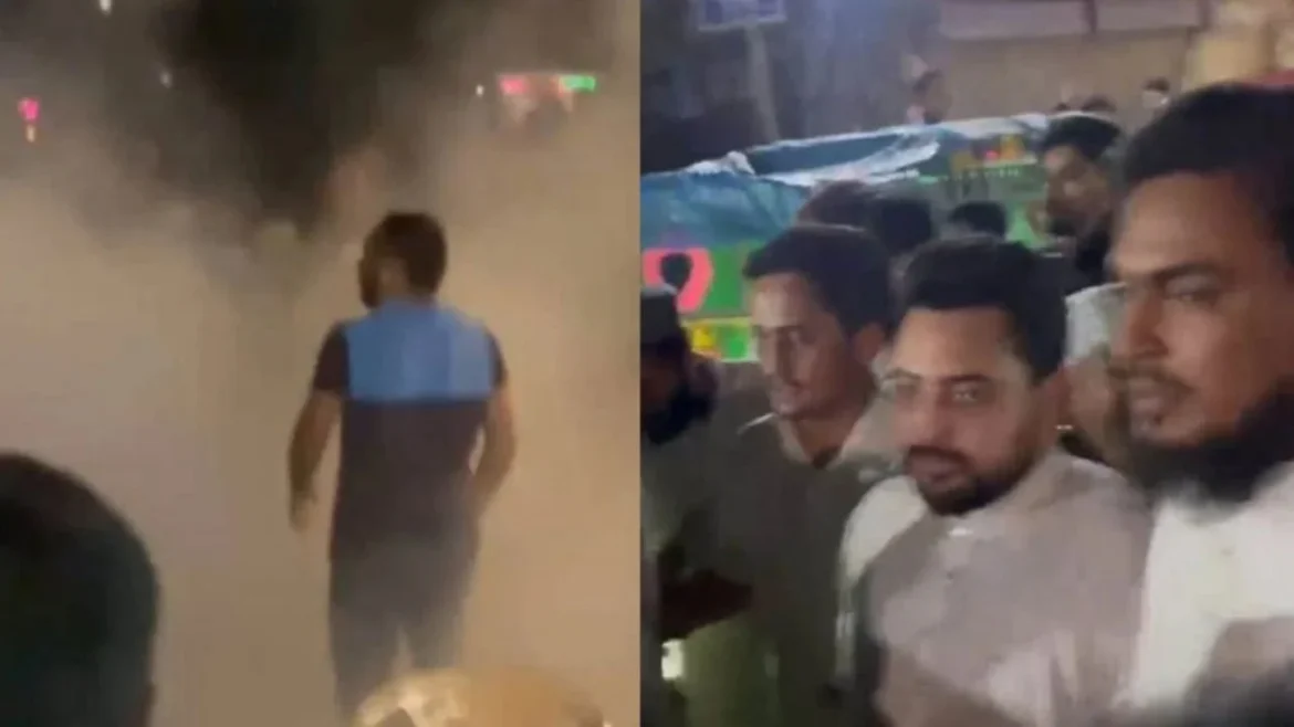 সাভারে এনসিপির সমাবেশে ককটেল বিস্ফোরণ