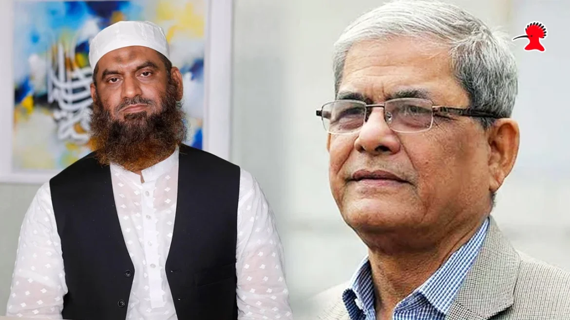 রাষ্ট্রপতি নির্বাচিত হওয়ায় মির্জা ফখরুল ইসলাম আলমগীরকে শুভেচ্ছা জানাচ্ছেন আল্লামা মামুনুল হক