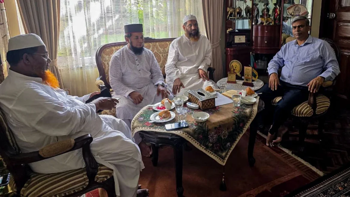 নেপালে বাংলাদেশ দূতাবাসে রাষ্ট্রদূতের আমন্ত্রণে আমীরে মজলিসের সৌজন্য সাক্ষাৎ