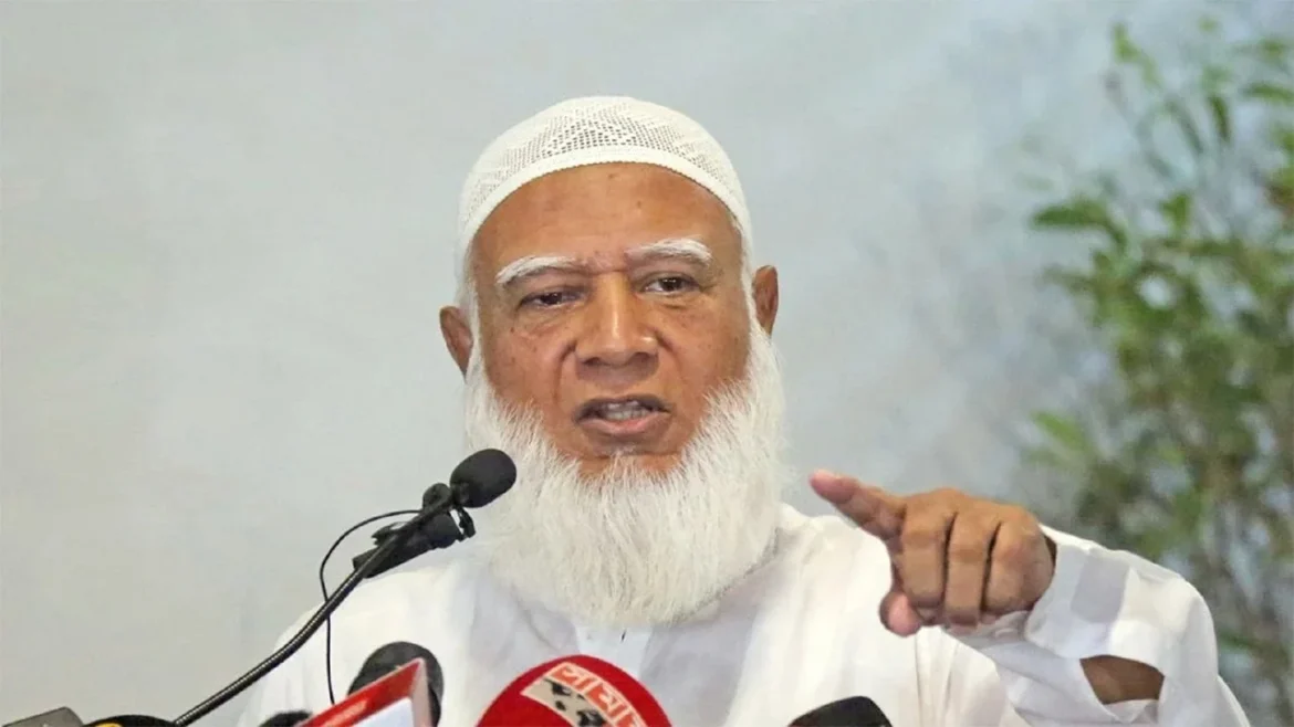 জামায়াত আমিরের চ্যালেঞ্জ